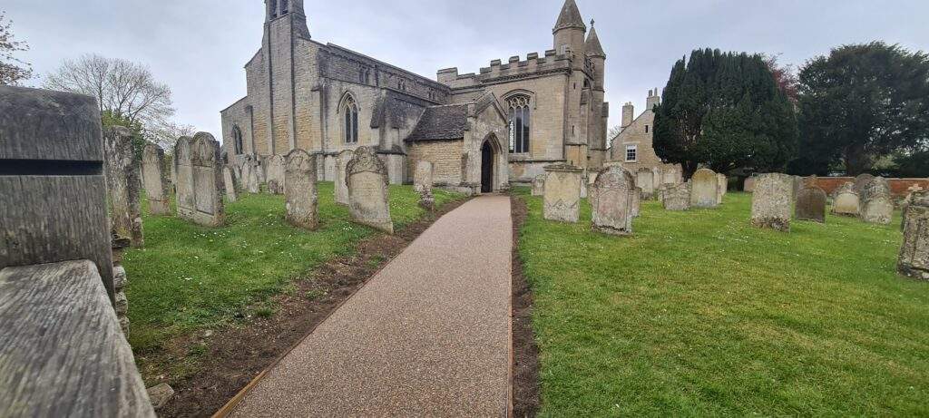 Resin Bound Pathway Completed for Nothborough Church