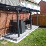 Decking and Lean To in Park Farm Peterborough