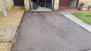 Driveway Cleaning Peterborough Before