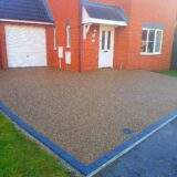 Resin Bound Driveway Install in Yaxley Peterborough