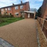 Golden Pea Resin Driveway in Spalding Lincs