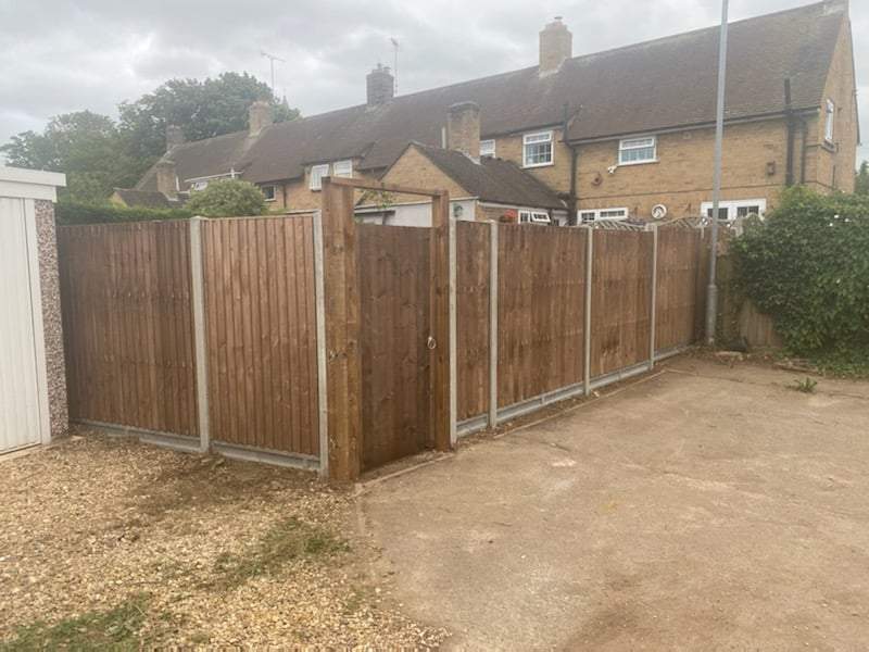 Fencing installed in Wittering