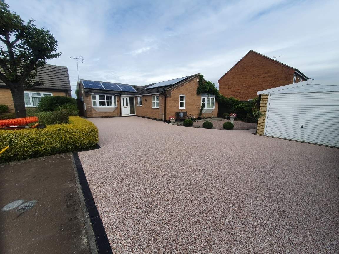 Resin Bound Driveway completed in Newborough