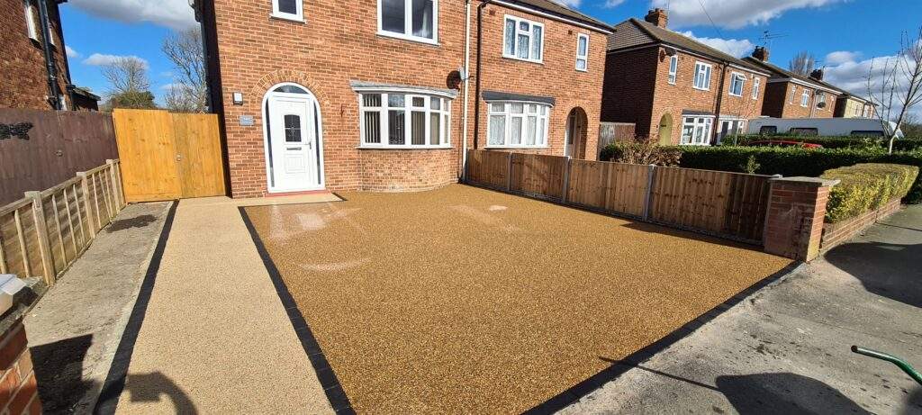 Resin Bound Driveway and Path in Peterborough