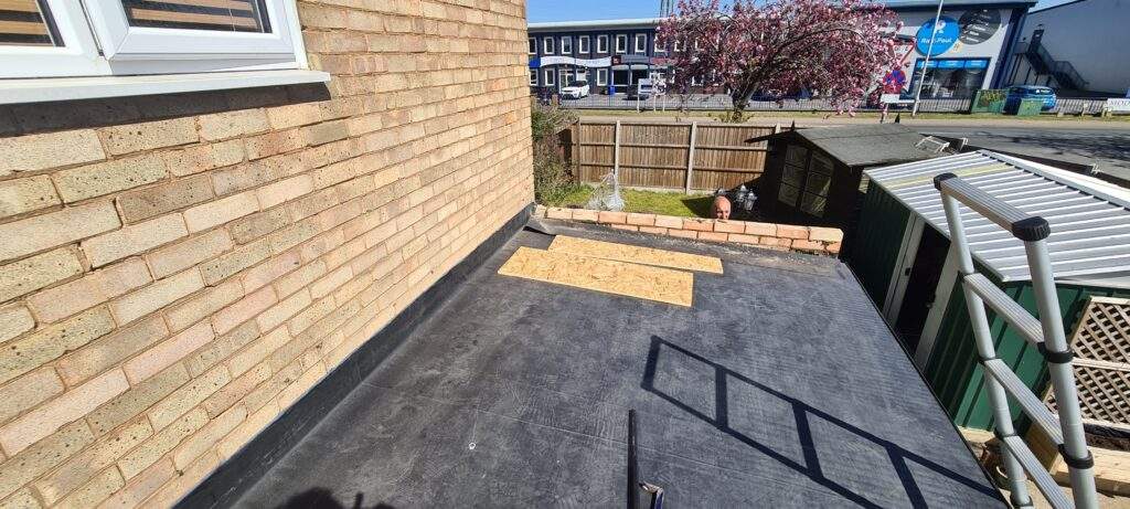 New EPDM Rubber roof installed in Orton