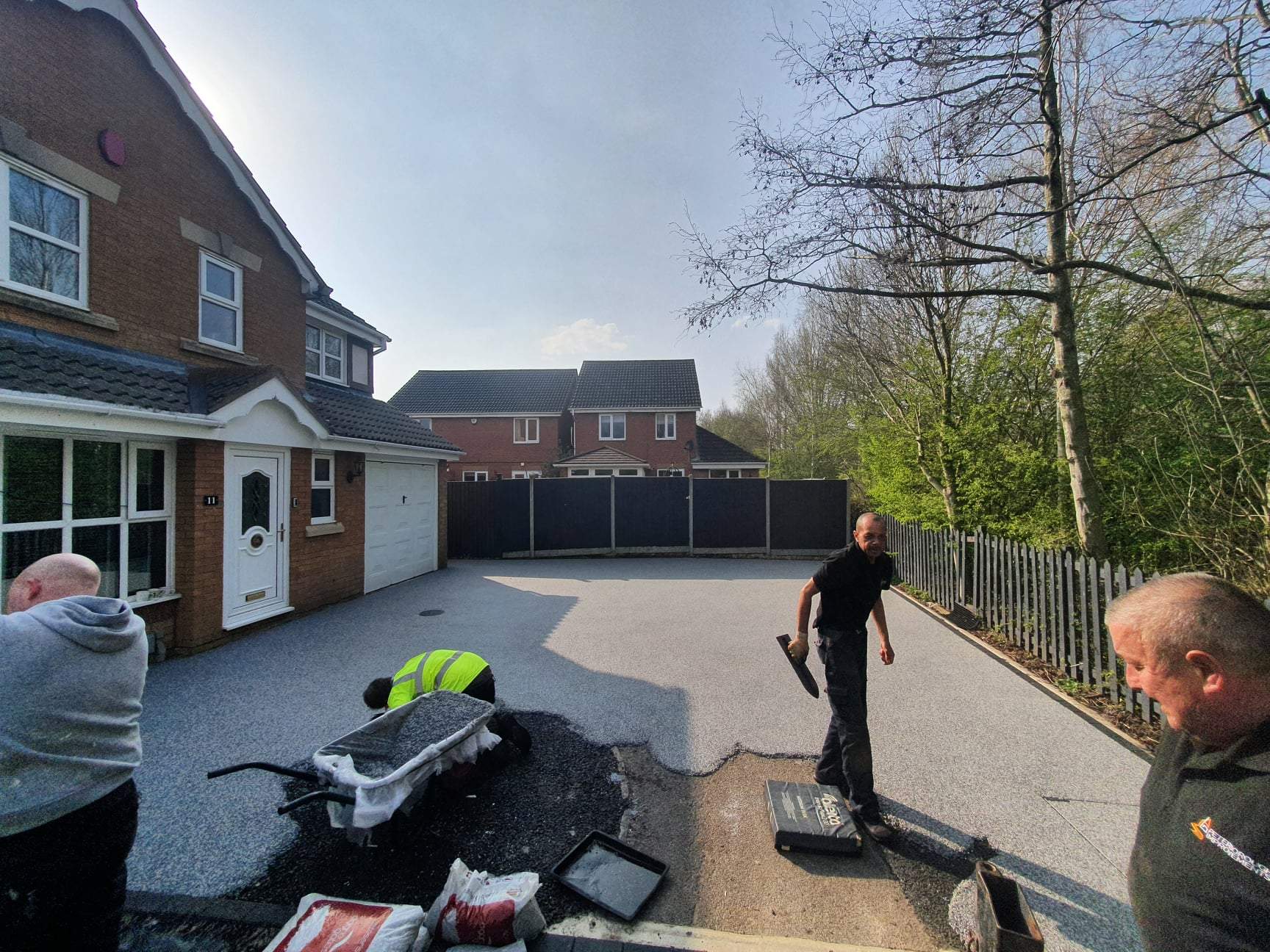 Resin Bound Driveway installed in Park Farm Peterborough