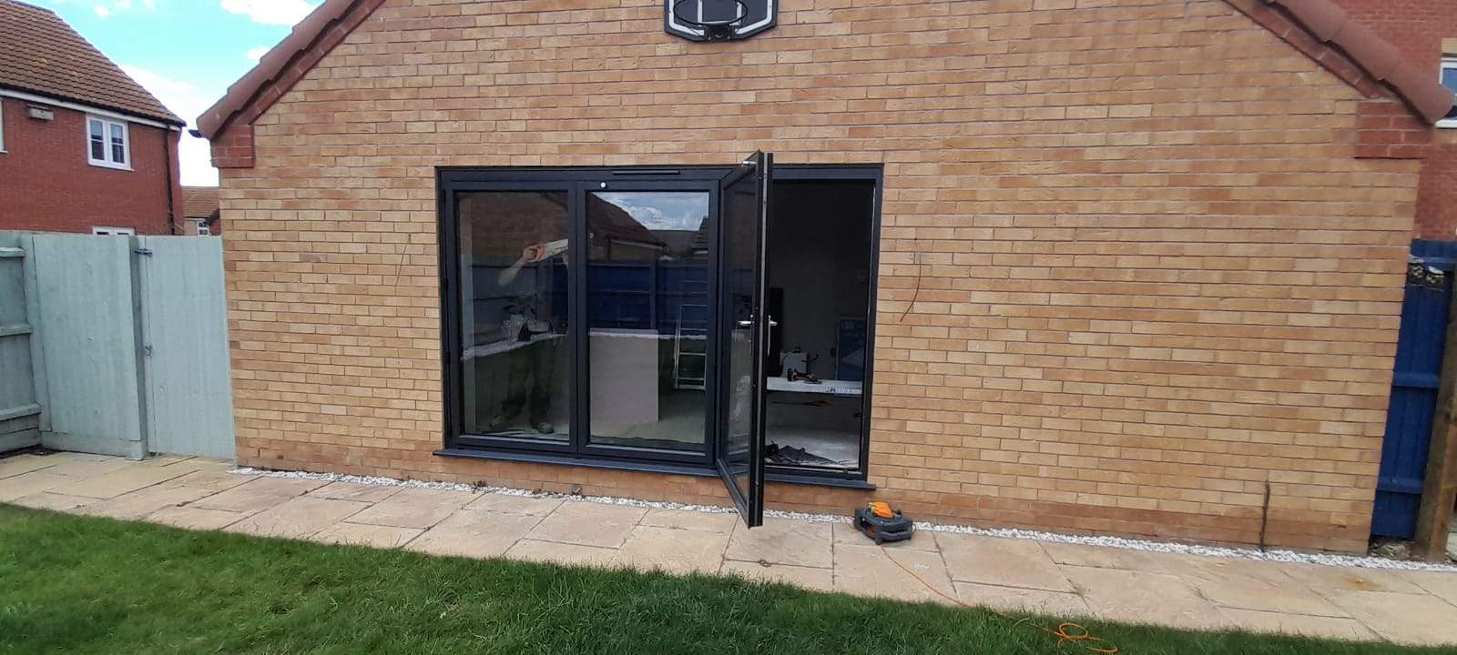 Bi-Fold-Doors- Eye Garage Conversion Peterborough